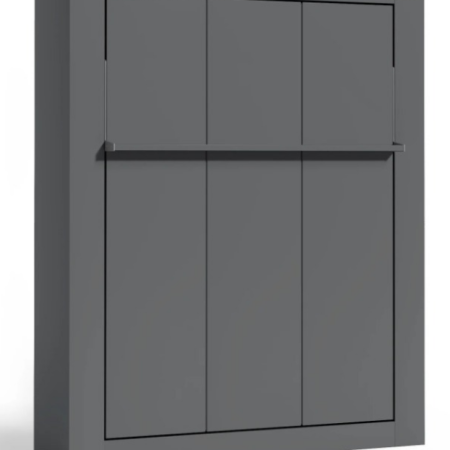 Kingsize bedkast 190x200 cm - Royal - Antraciet