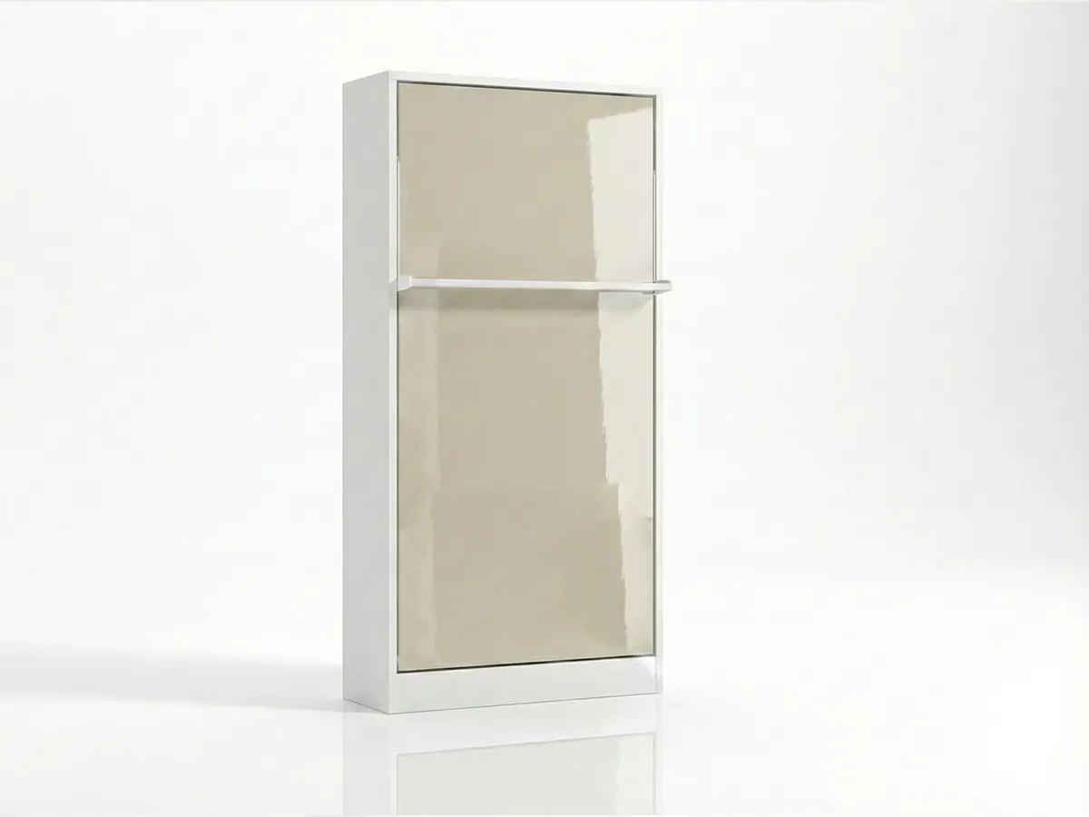 Tweepersoons bedkast Royal Twin 100x200 cm taupe