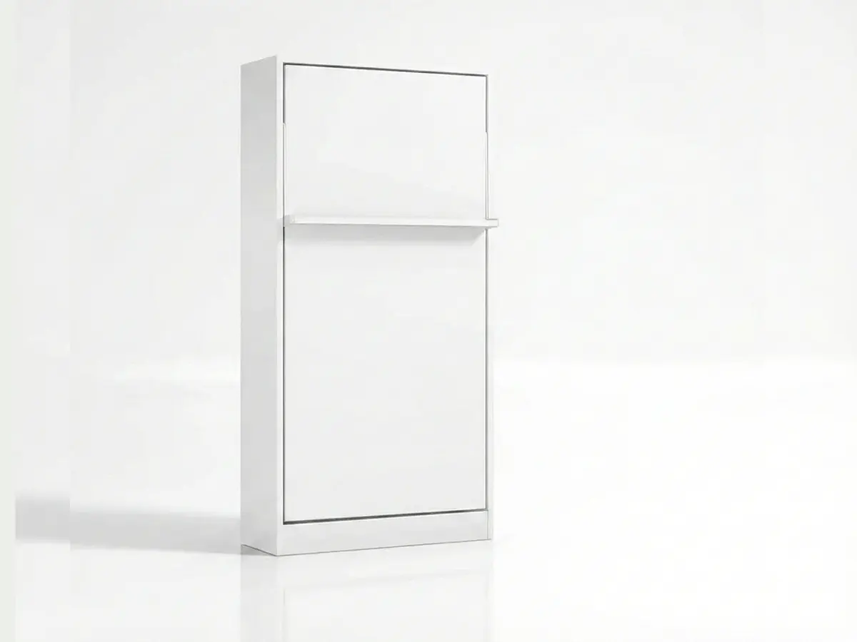 Tweepersoons bedkast Royal Twin 100x200 cm Wit